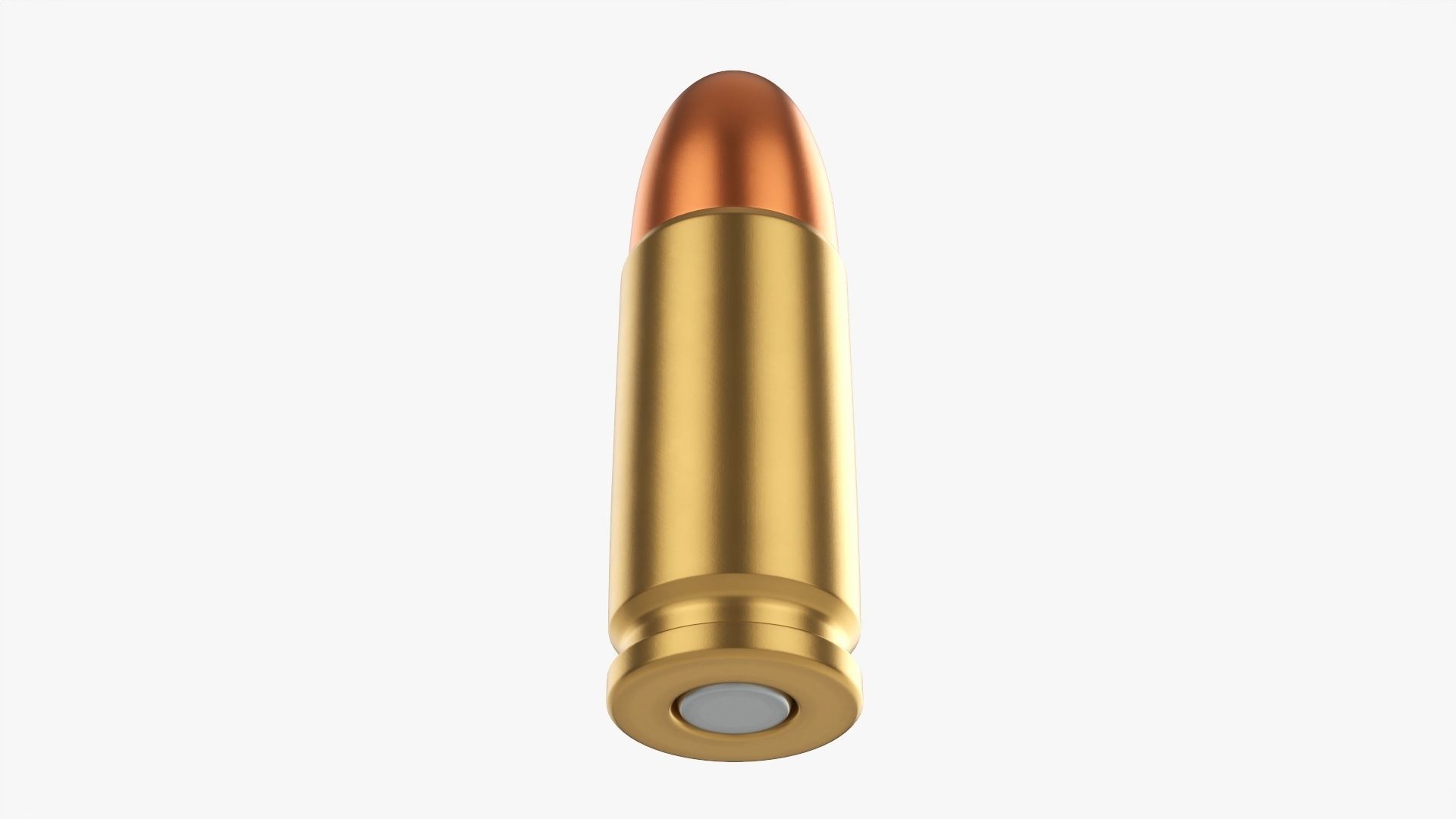 Bullet 9 mm 3D model_1
