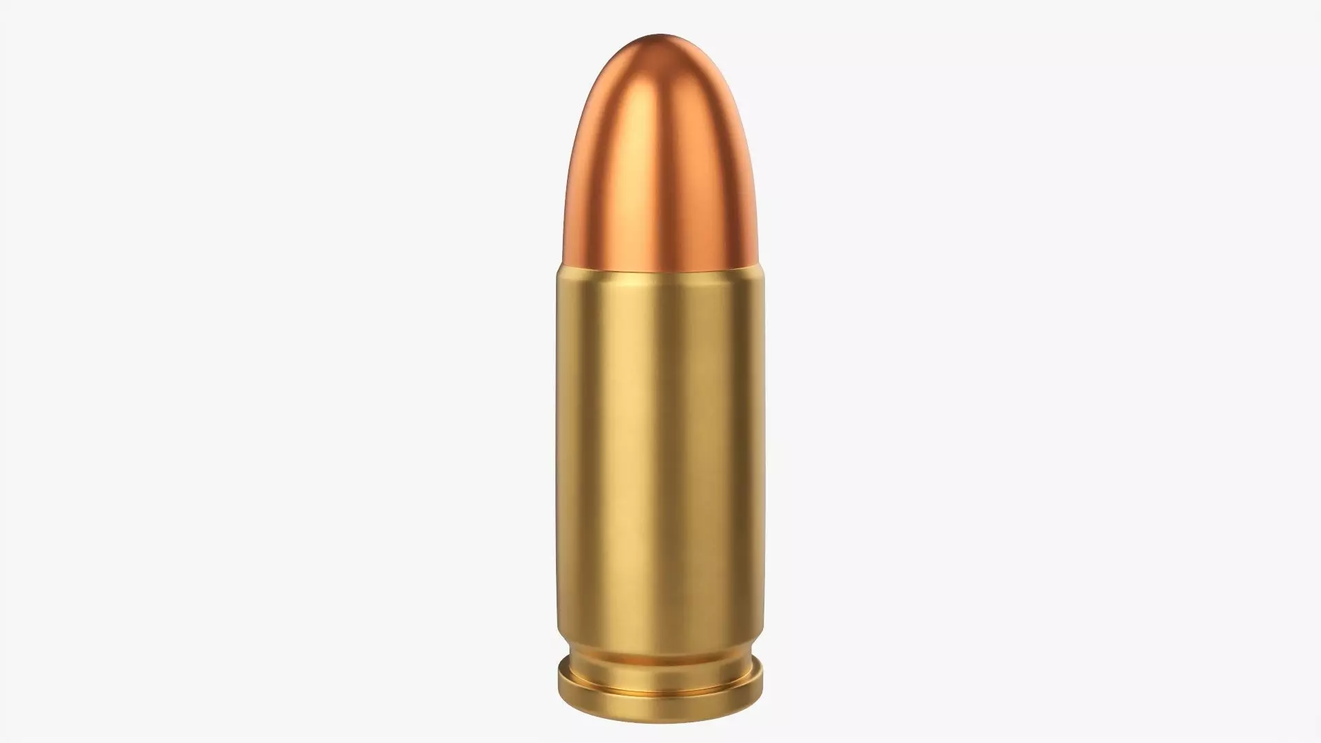 Bullet 9 mm 3D model_0