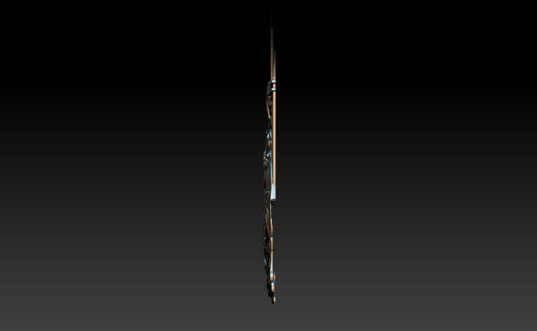 Last Supper cnc router with STL  format 3D print model_27