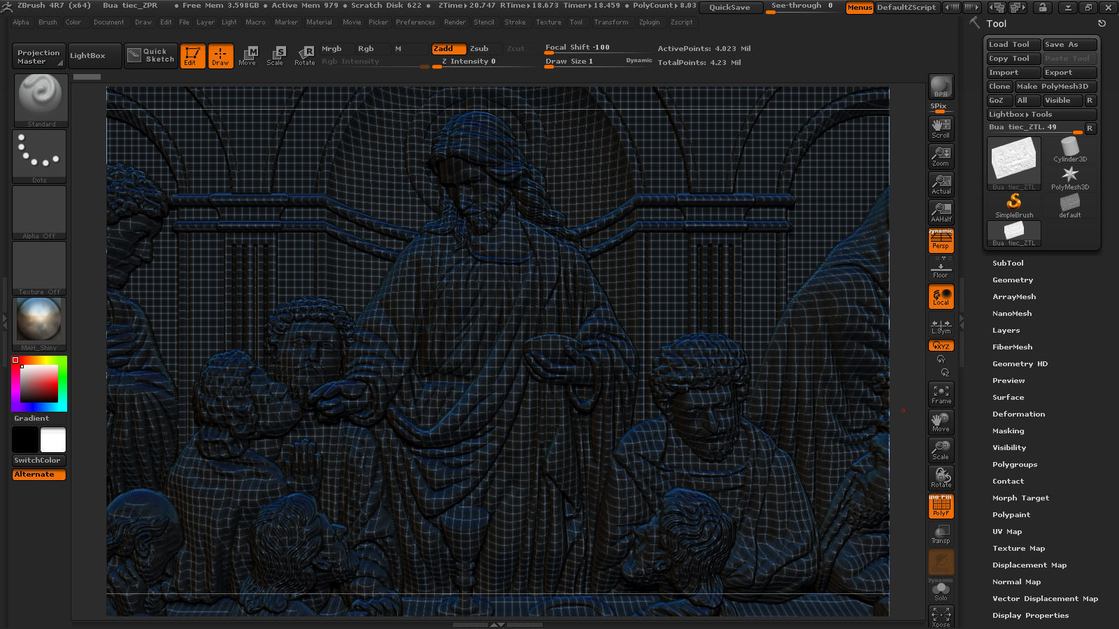 Last Supper cnc router with STL  format 3D print model_38