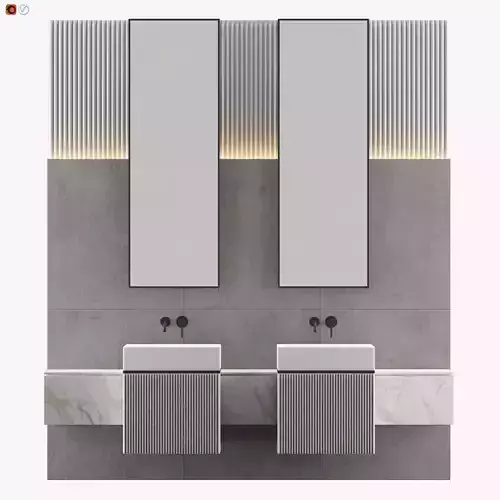 Andrei White Bathroom