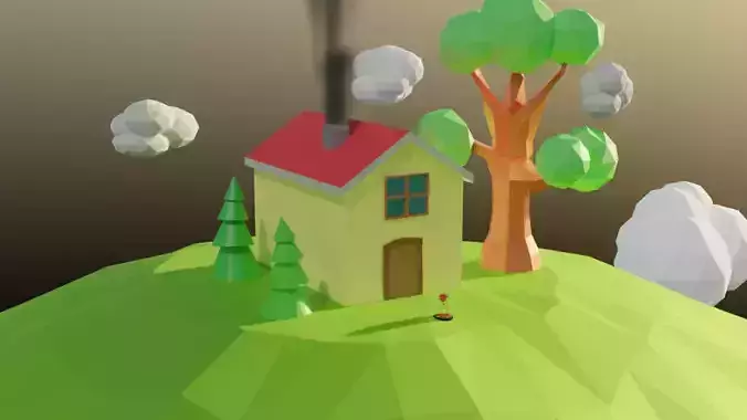 Wonderland Hause Home for cartoon fanciful