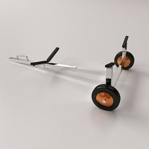 Boat Dolly 3D model