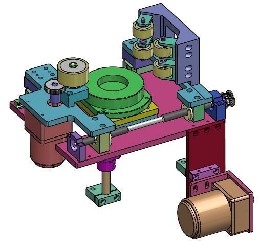 Ultrasonic welding leak detection automatic integrated cup  line 3D model_12