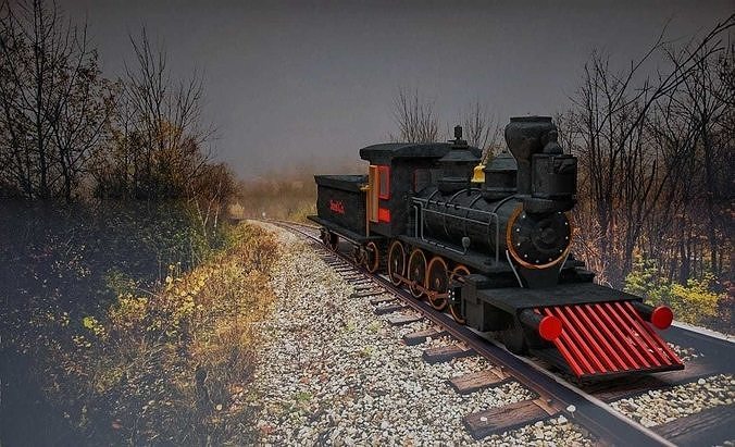 Steam Engine  3D model