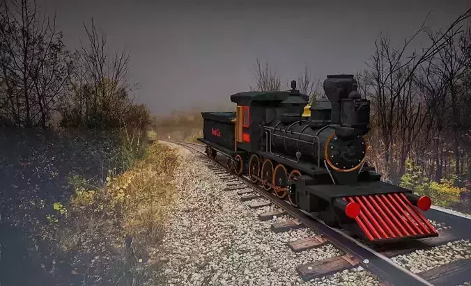 Steam Engine  3D model