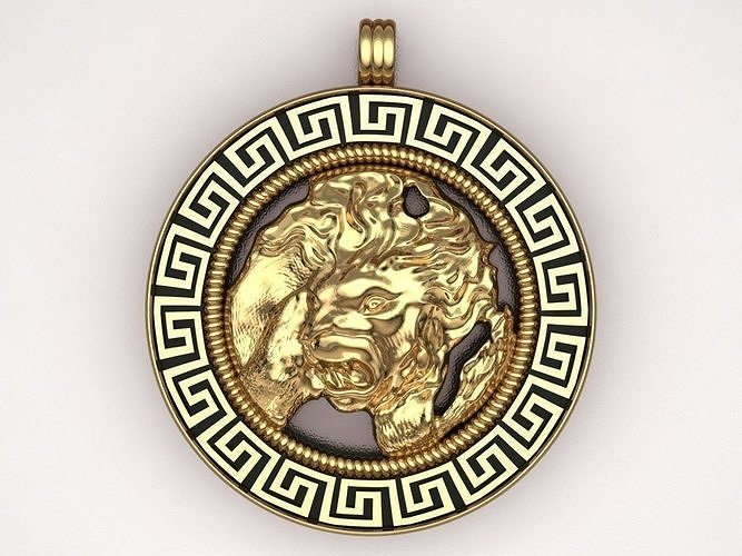 lion pendants - leo  3D print model