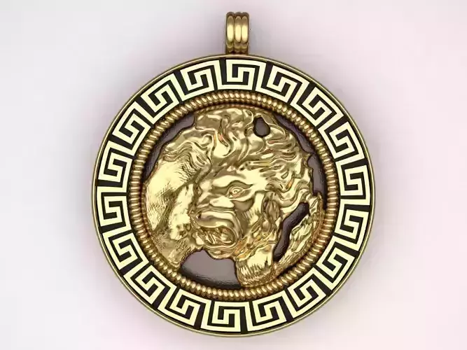 lion pendants - leo  3D print model