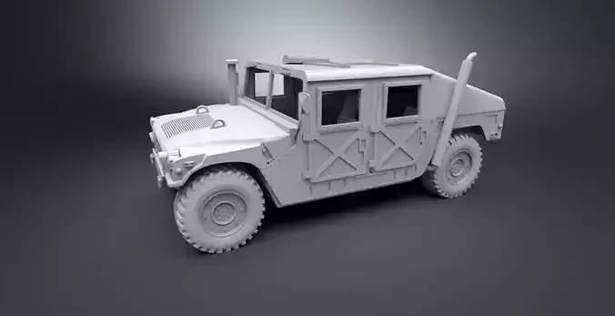 HMMWV scale model