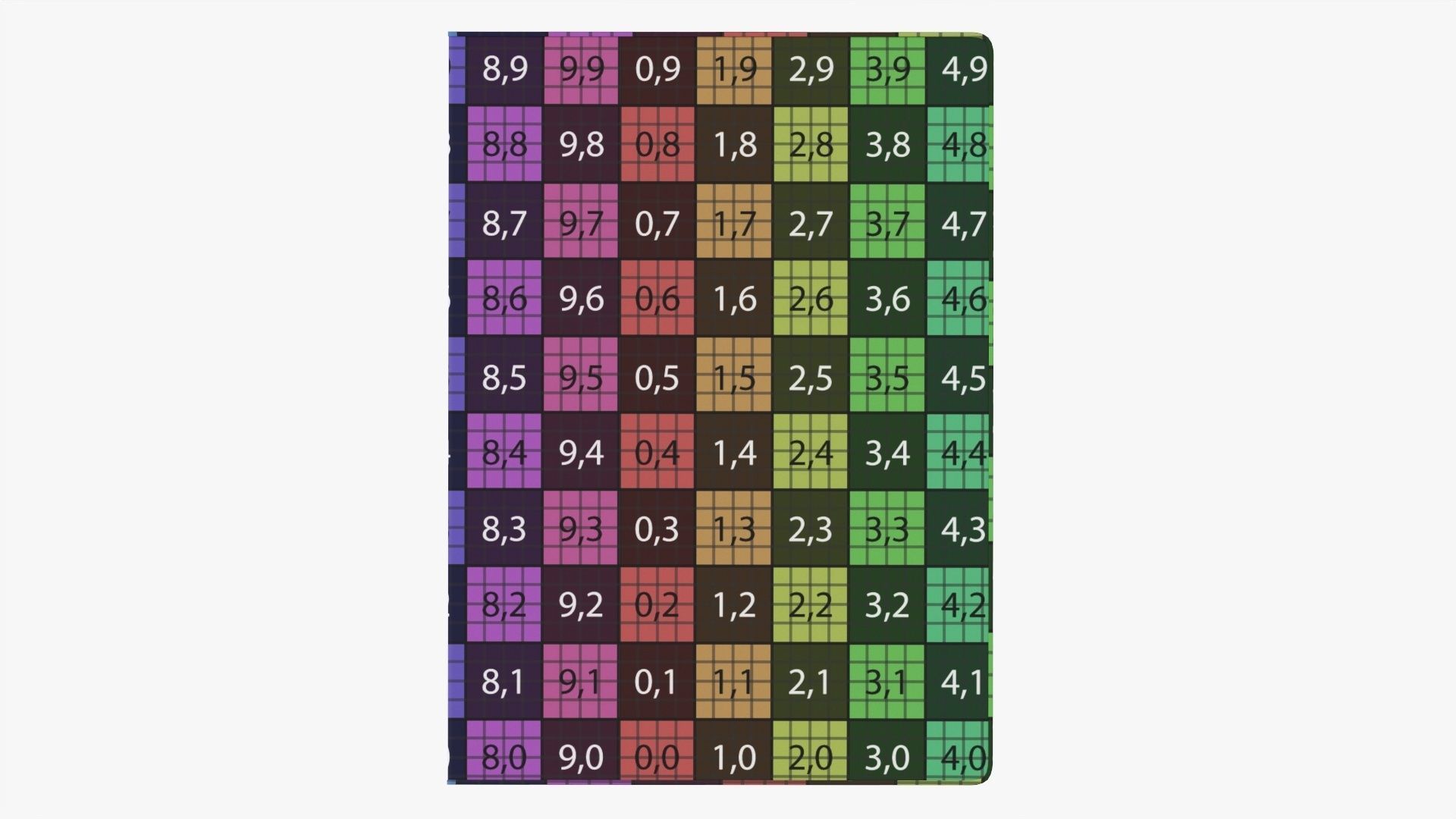 Closed DVD case mockup 3D model_17