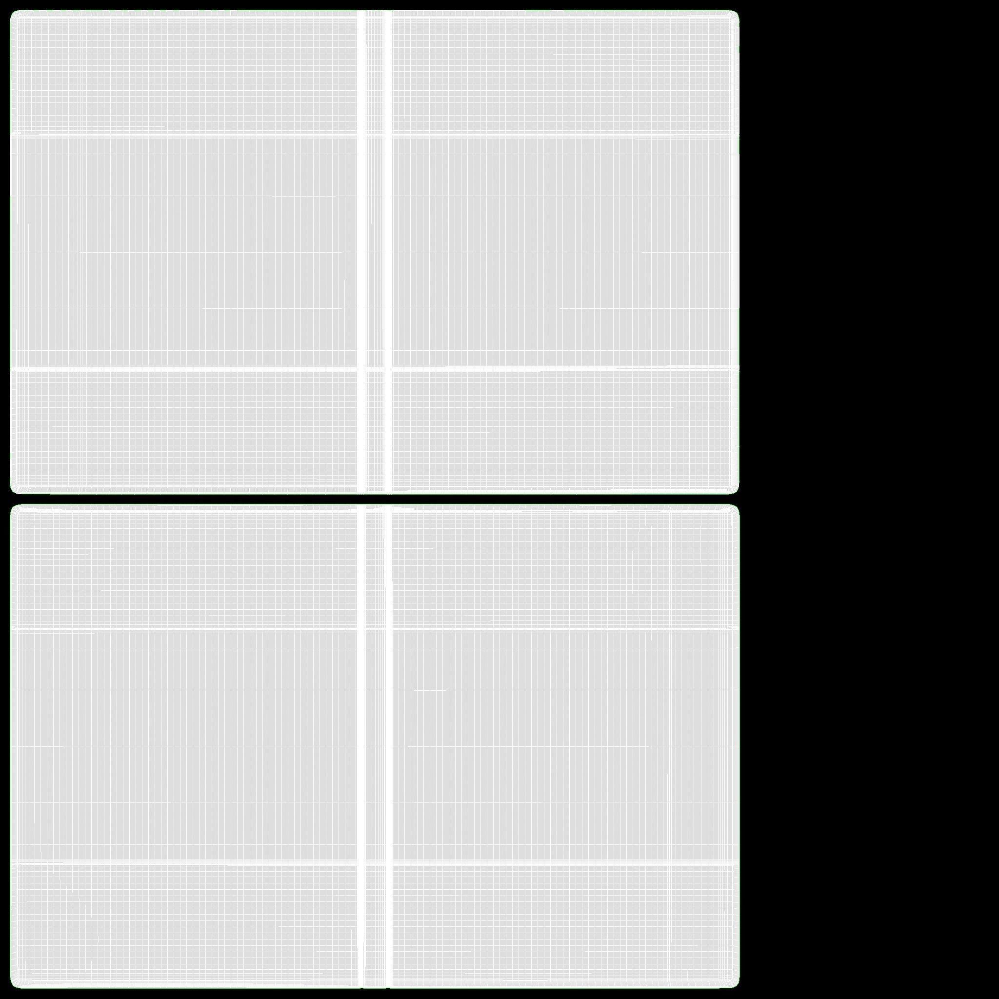 Closed DVD case mockup 3D model_19