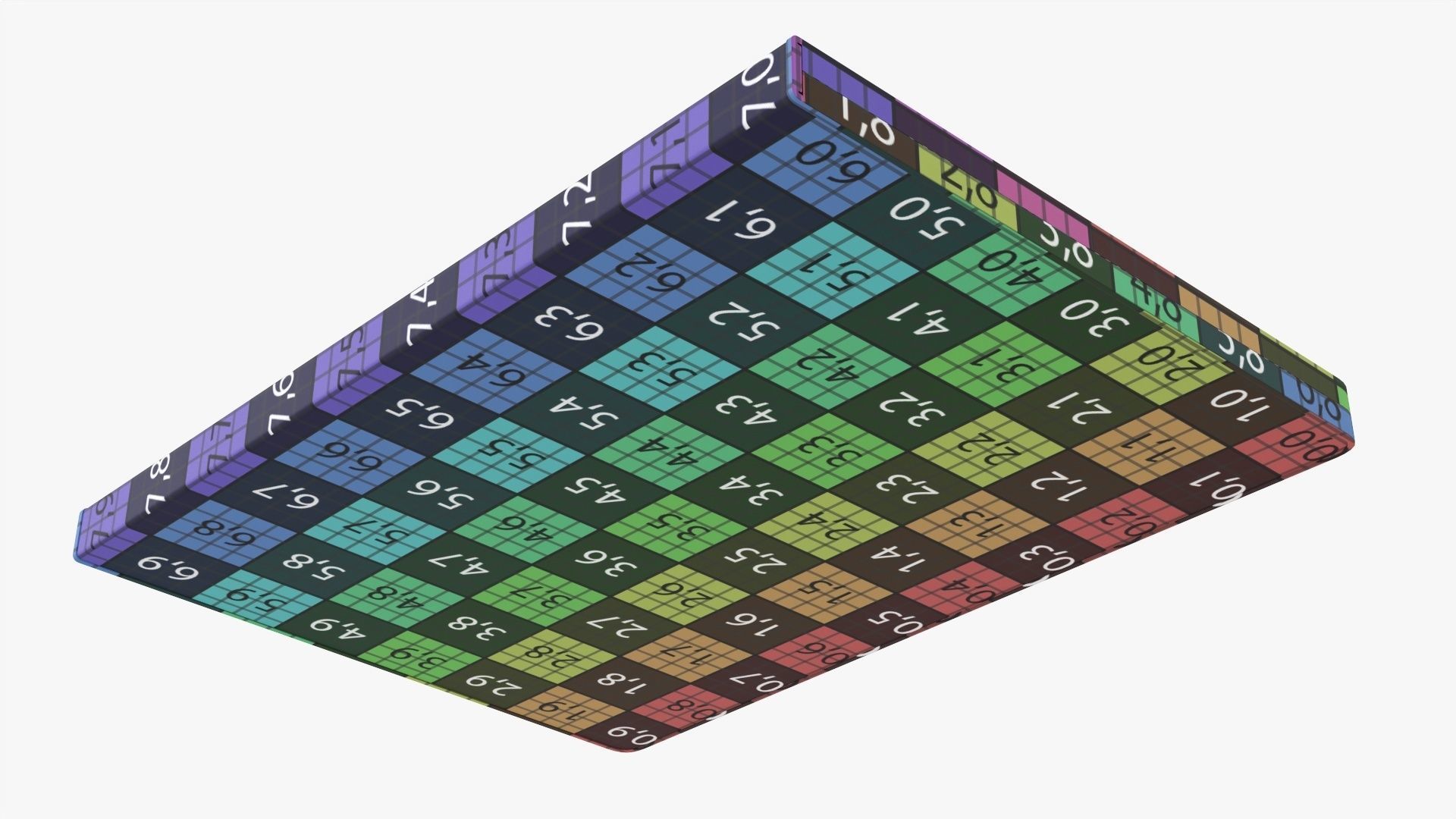 Closed DVD case mockup 3D model_14