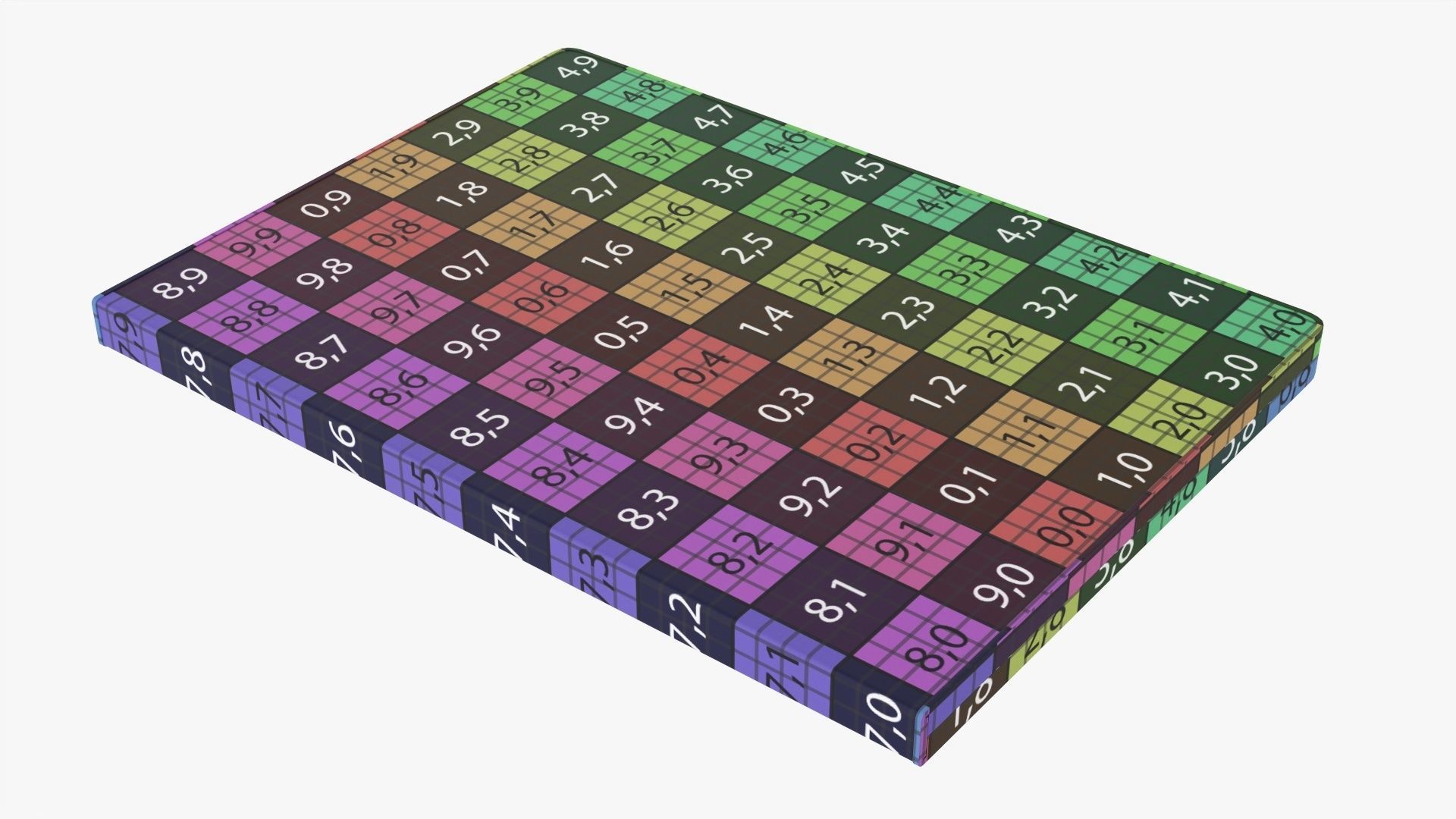 Closed DVD case mockup 3D model_15