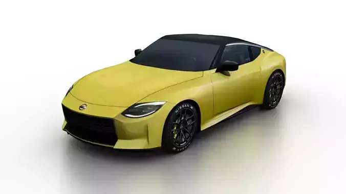 Nissan Z Proto 3D Model Fairlady Z Prototype Low-poly 3D model