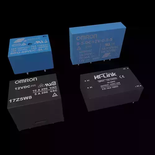 relays four dc power supplies