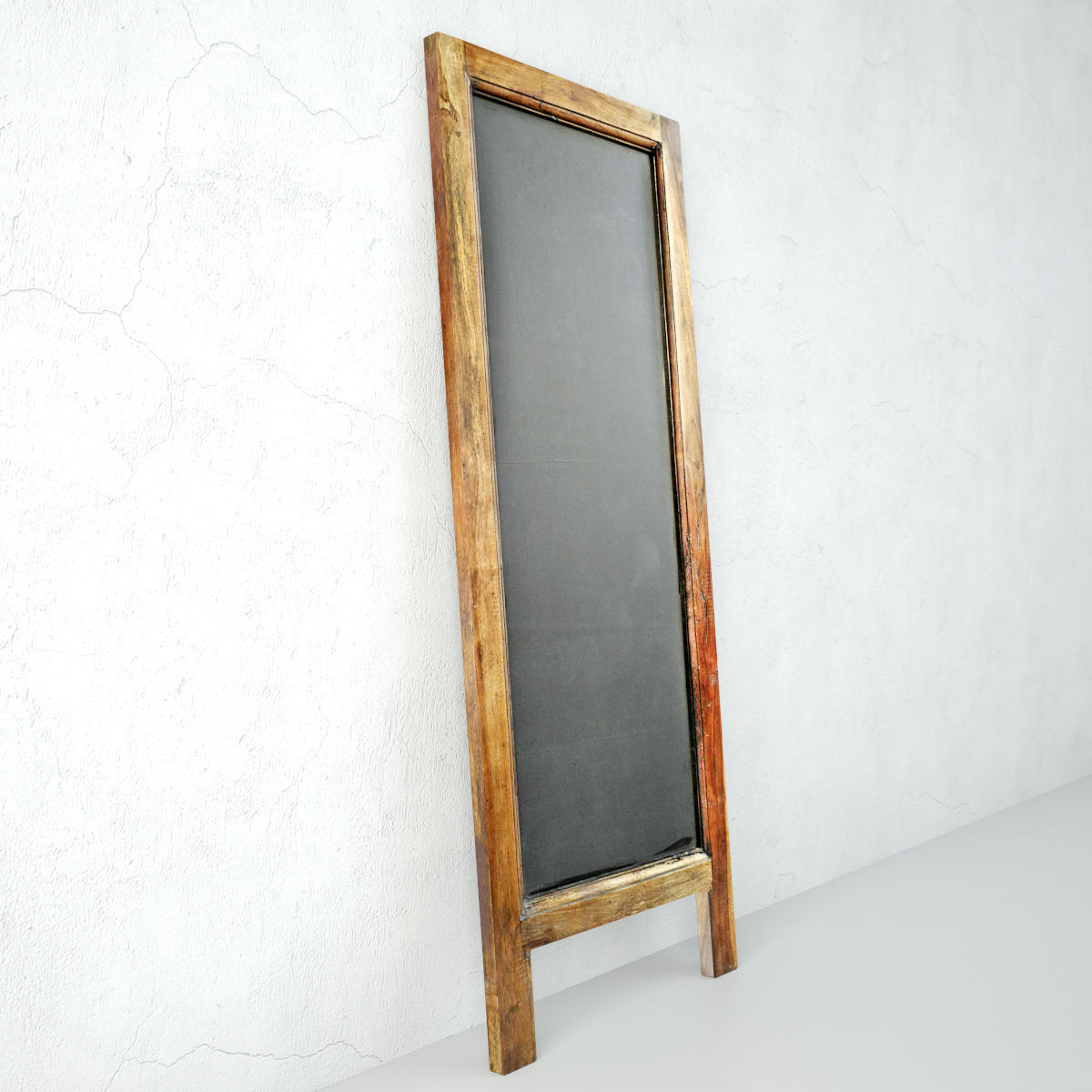 Blackboard Sign 3D model_3