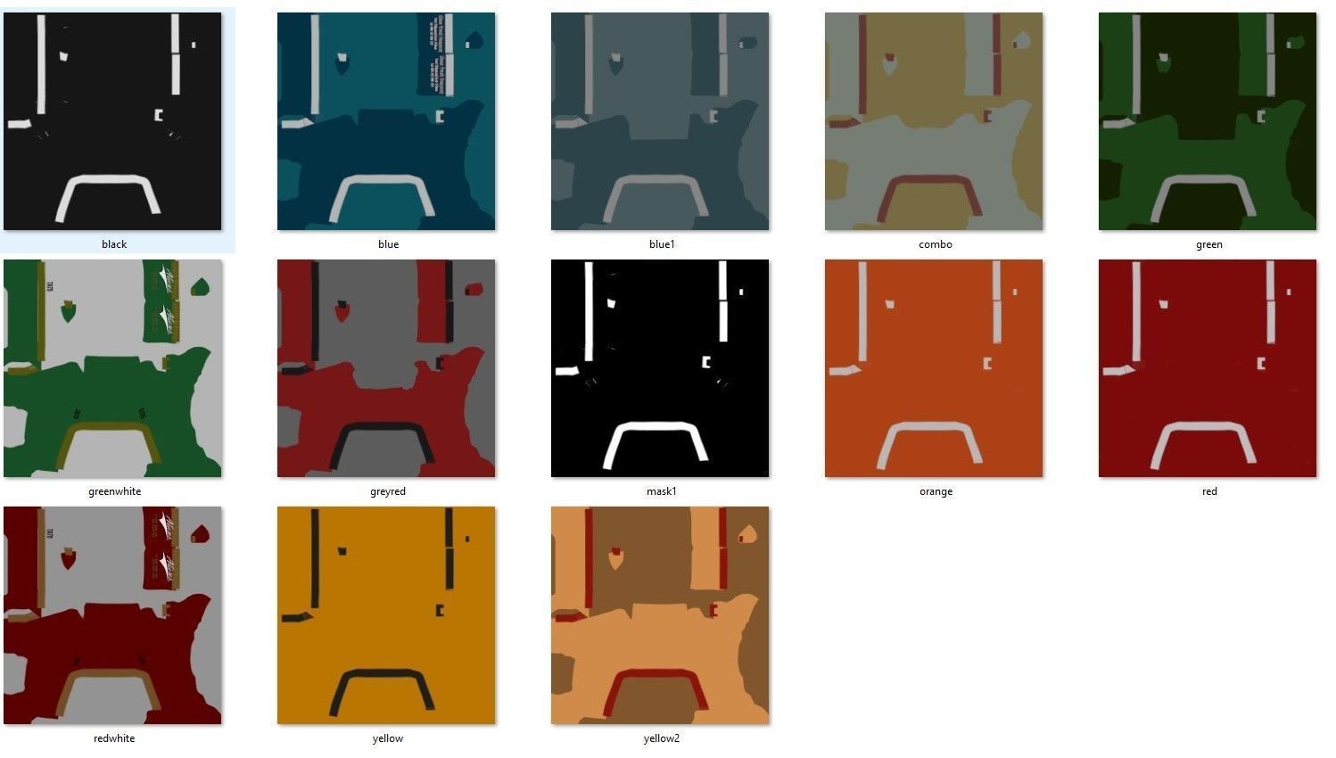 80s Industrial dump truck Low-poly 3D model_51