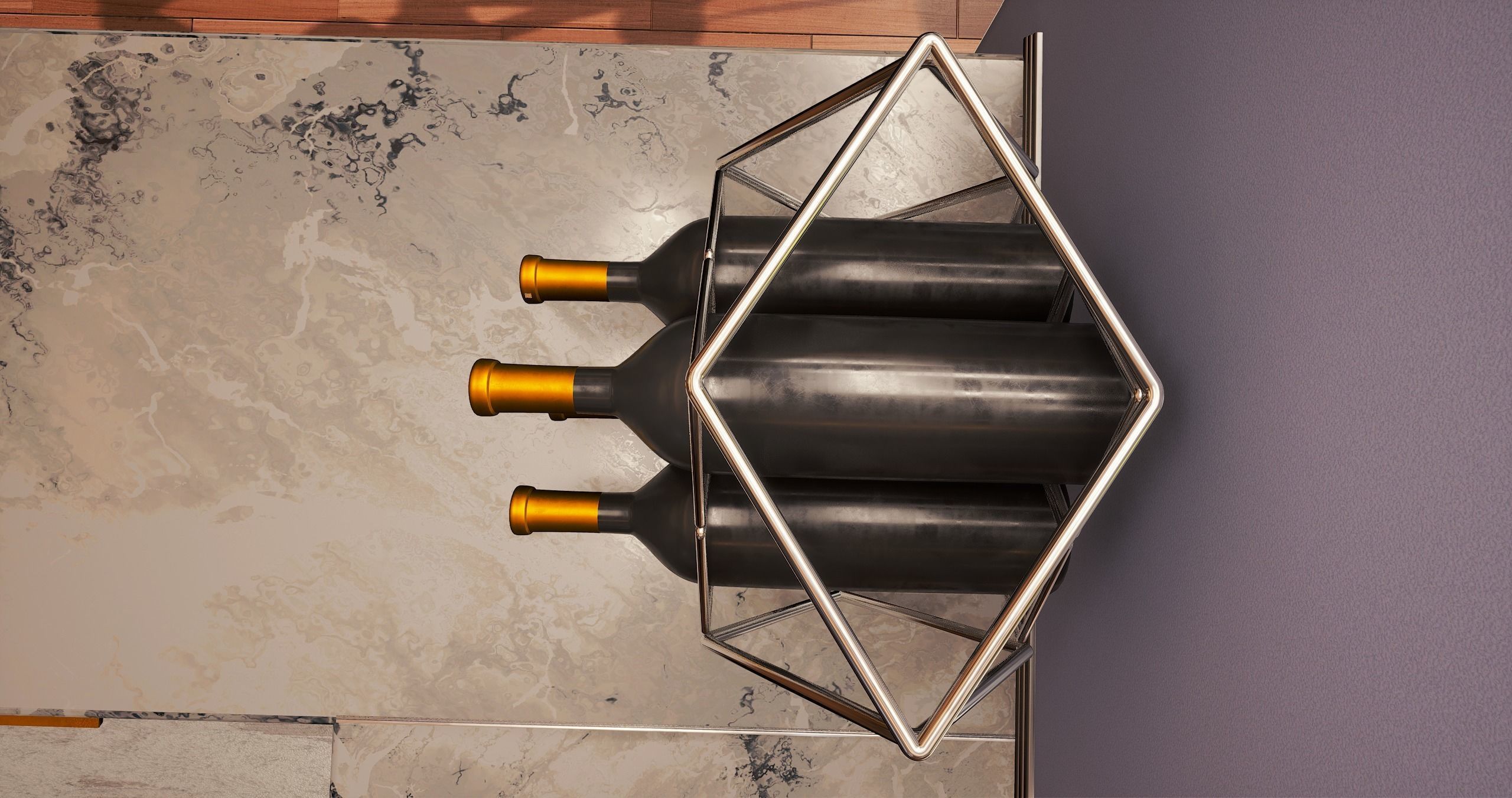 Realistic PBR apartment UE4 3D model_17