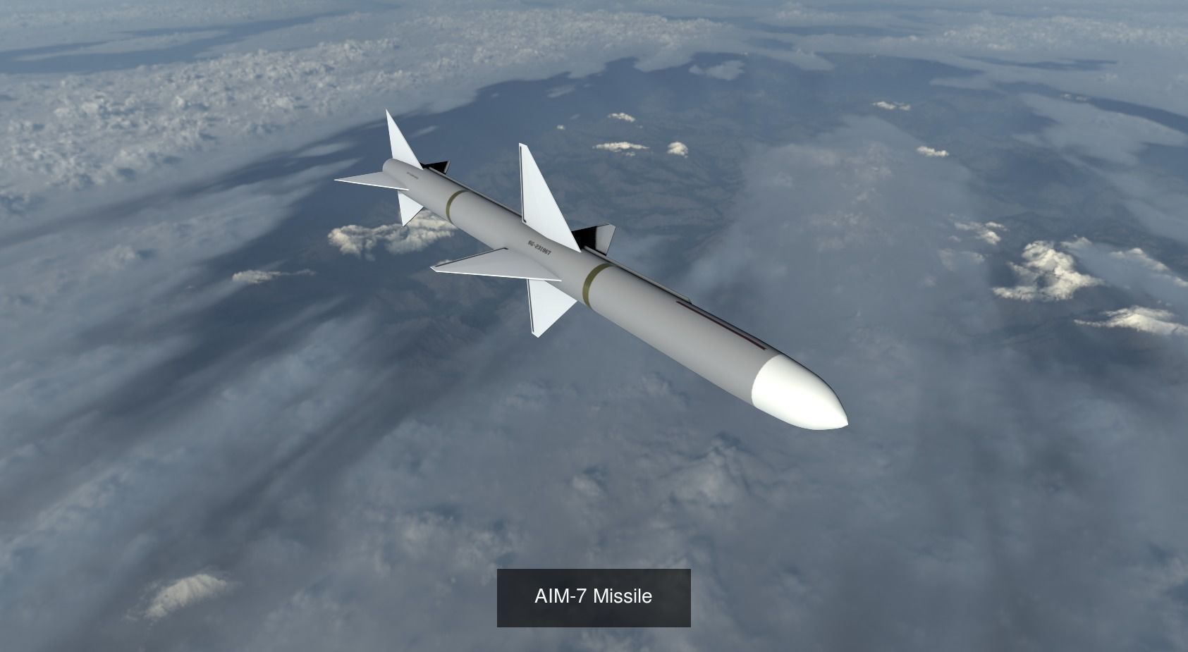 Allied Missile Pack 3D Model Collection_5