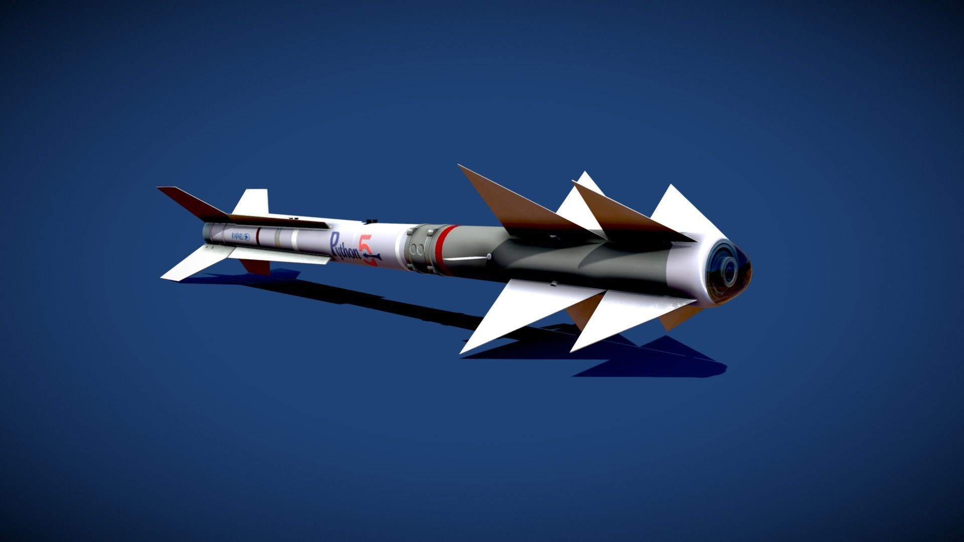 Allied Missile Pack 3D Model Collection_22