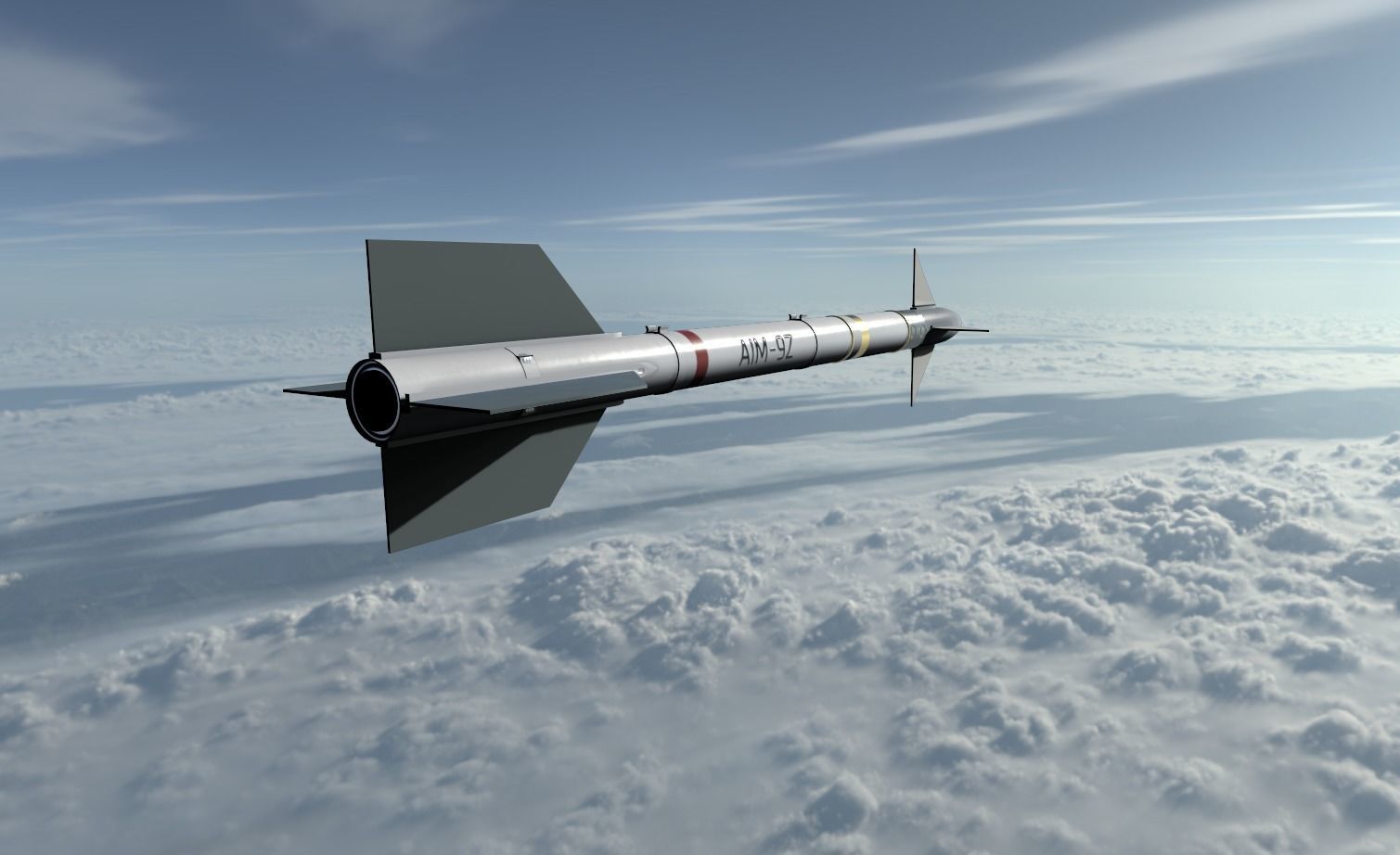 Allied Missile Pack 3D Model Collection_15