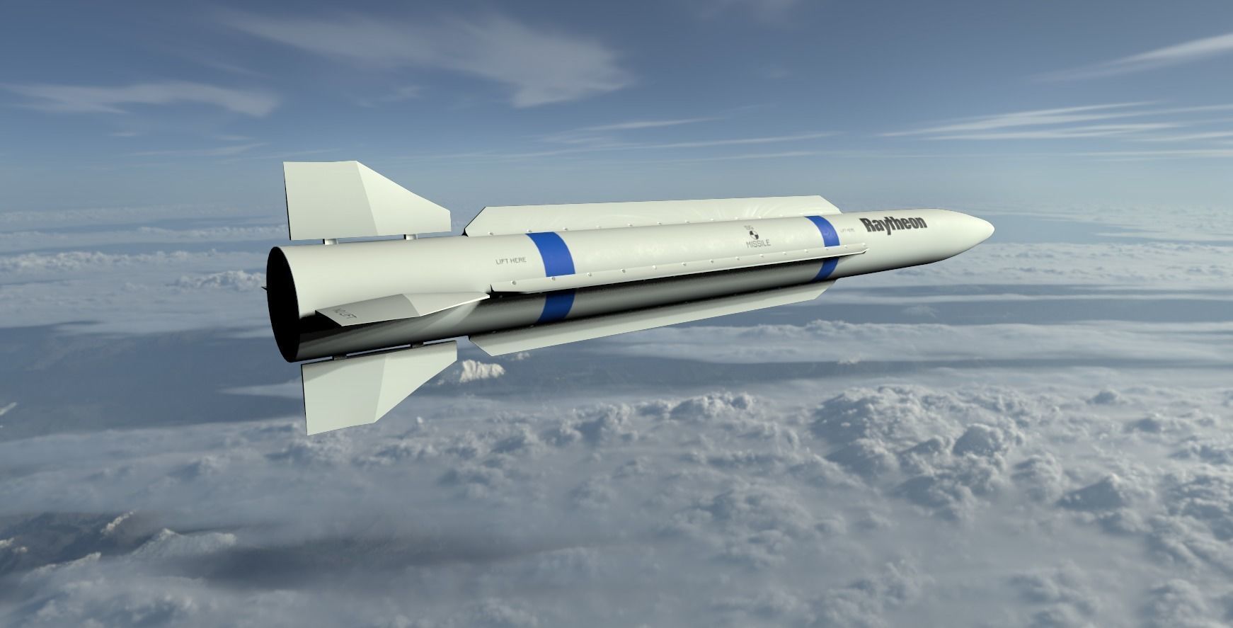 Allied Missile Pack 3D Model Collection_8