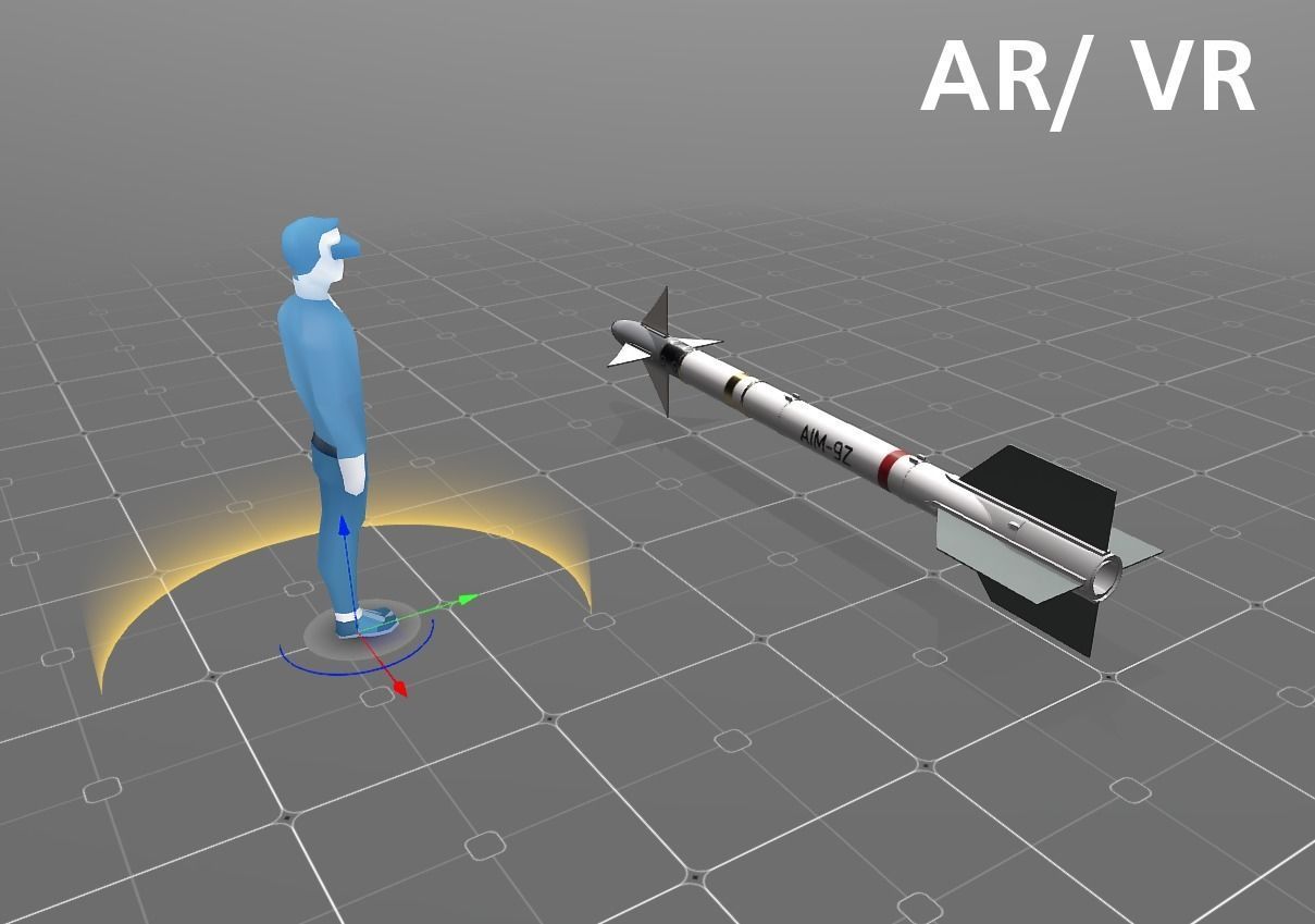 Allied Missile Pack 3D Model Collection_14