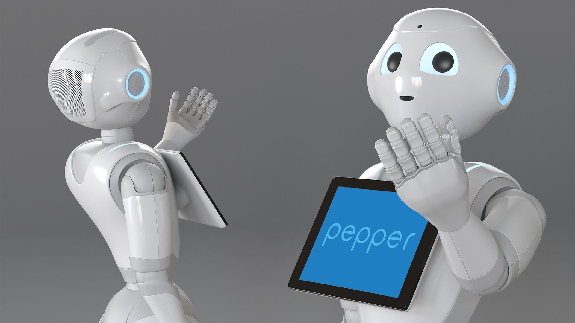 Resident Pepper Robot 3D model_1