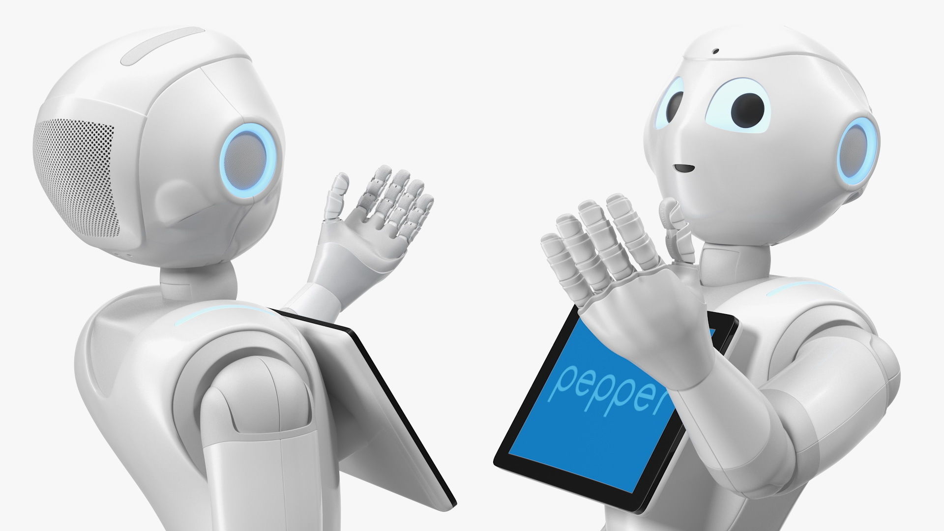 Resident Pepper Robot 3D model_5