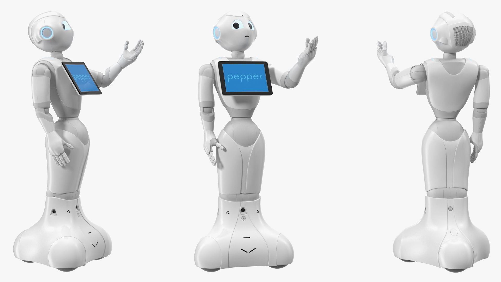 Resident Pepper Robot 3D model_4