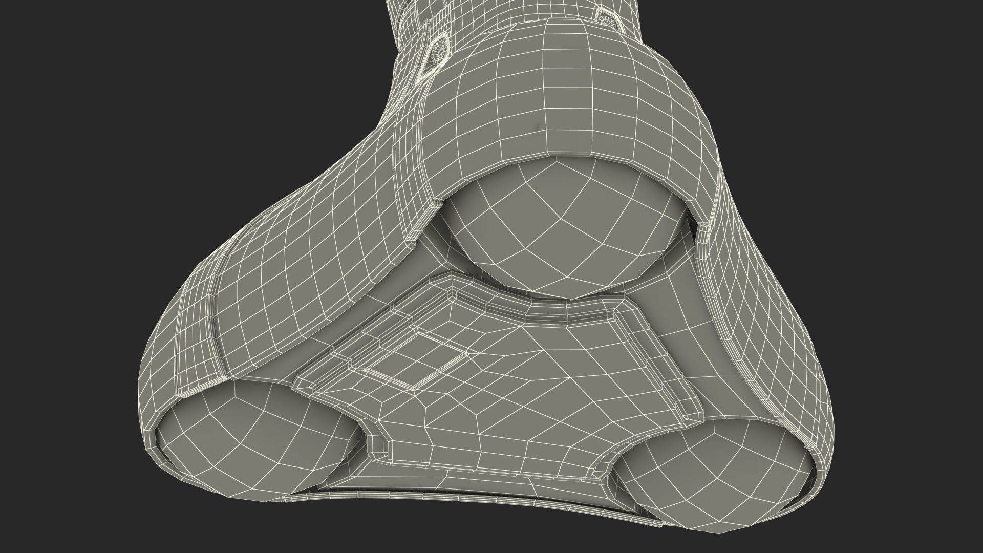 Resident Pepper Robot 3D model_23