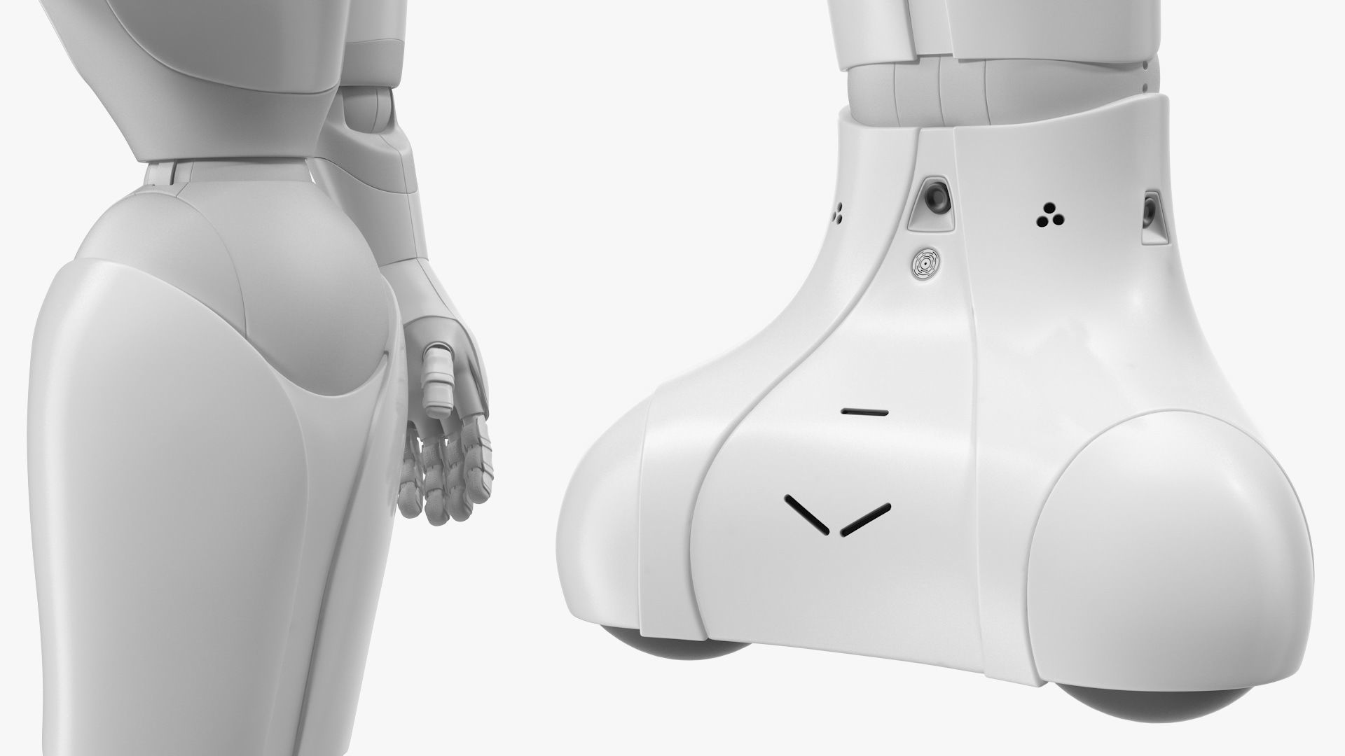 Information Display Pepper Robot 3D model_5