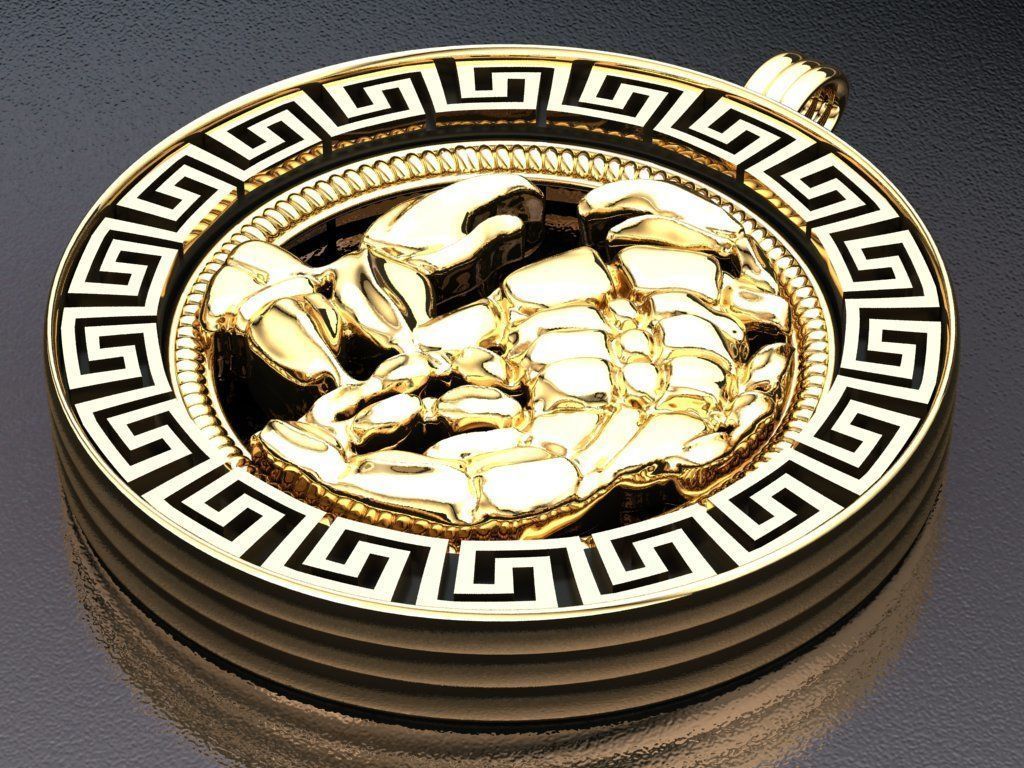 Scorpion pendant - Scorpio 3D print model_4