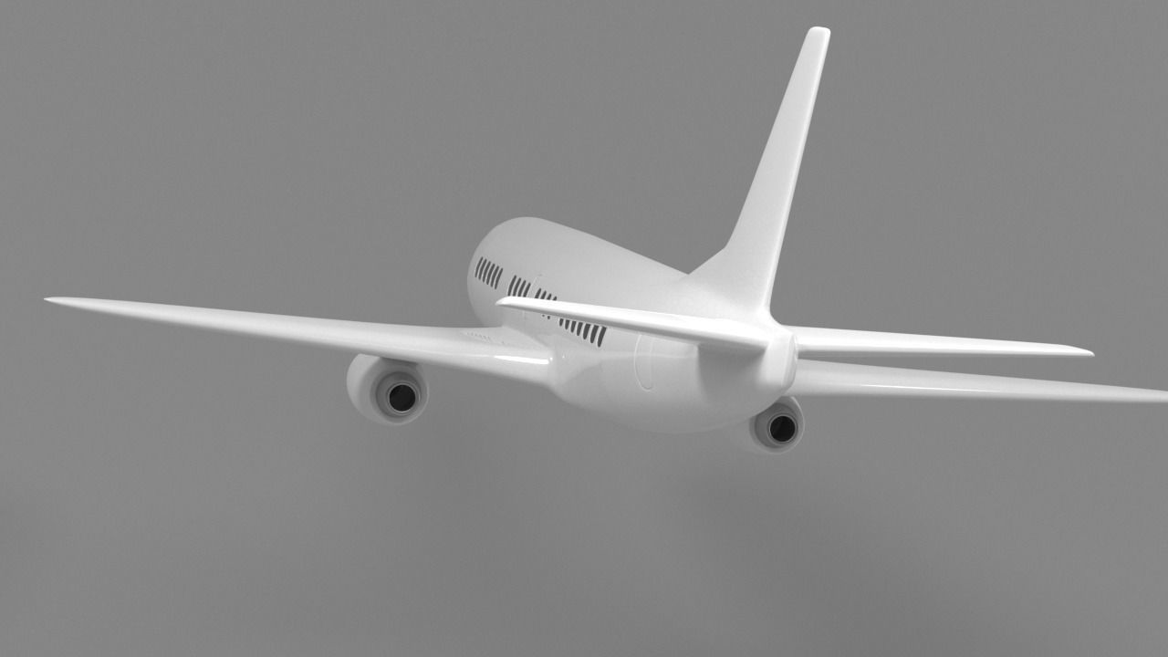 Airplane 3d Model 3D model_6