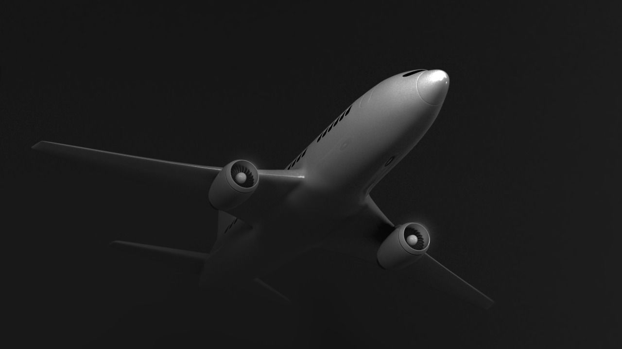 Airplane 3d Model 3D model_3