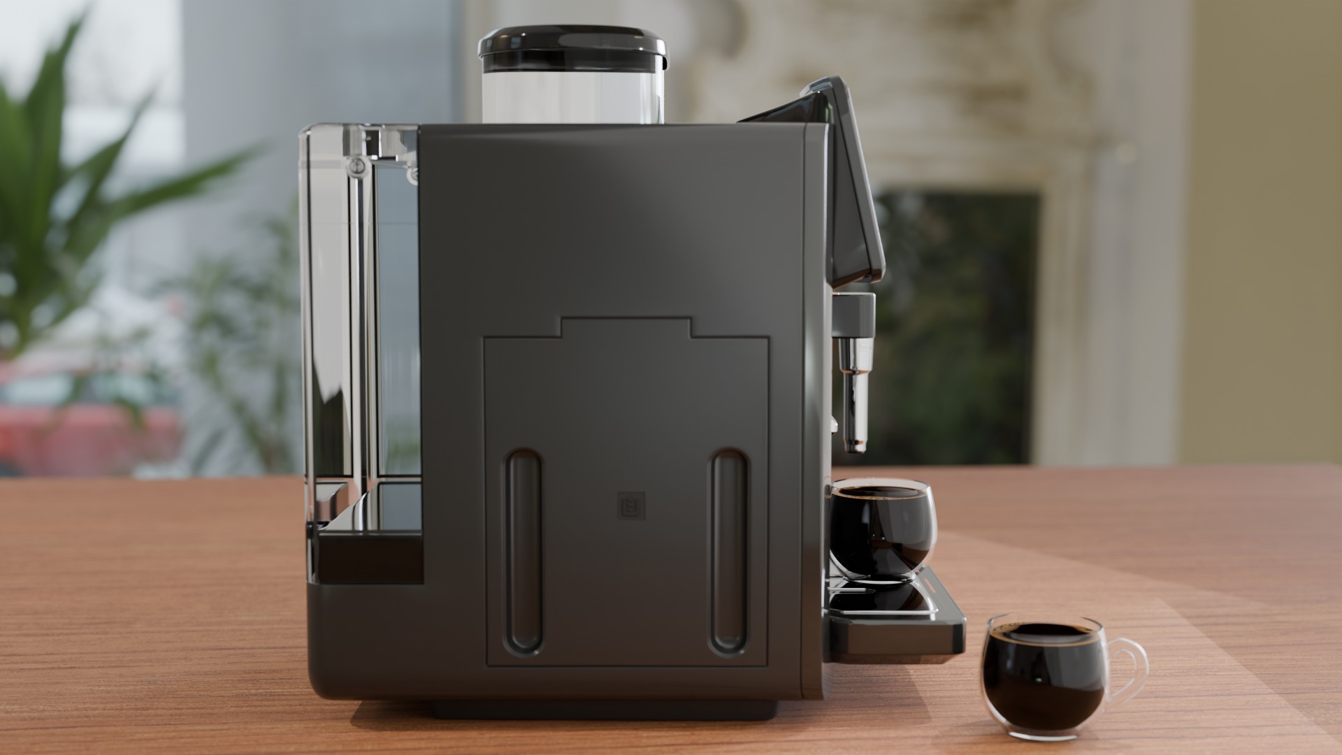 Coffee Machine krups refered 3D model_3