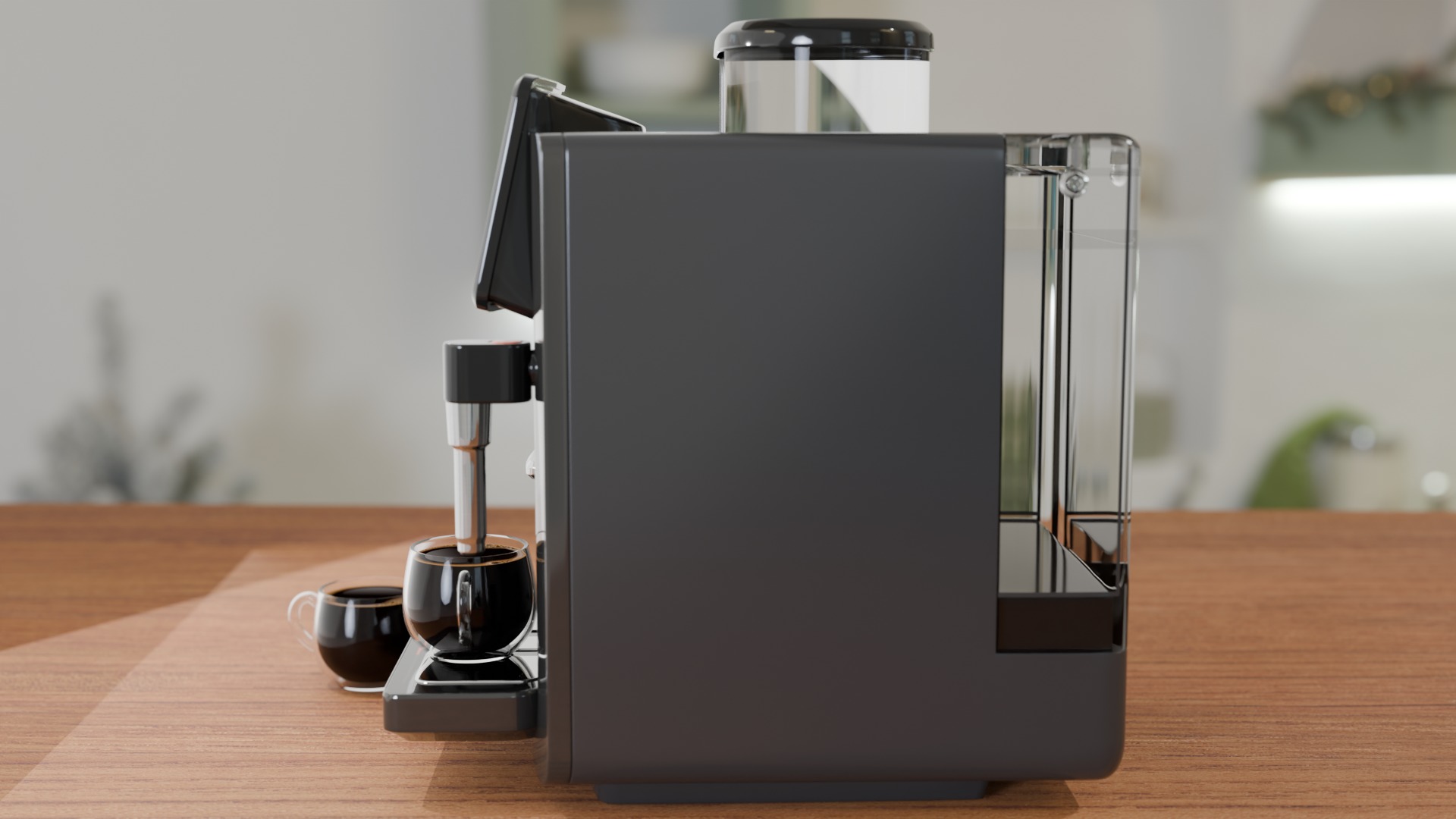 Coffee Machine krups refered 3D model_4