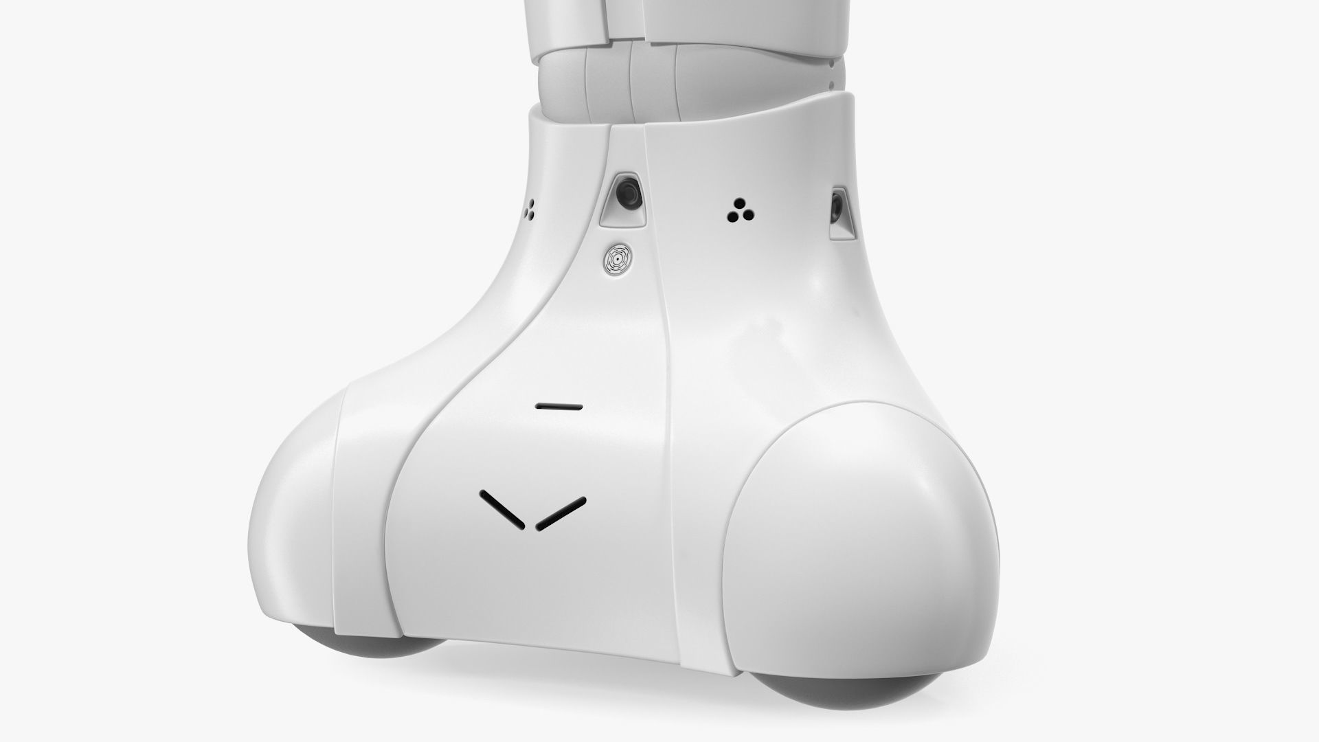 Pepper Robot Standing Pose 3D model_10