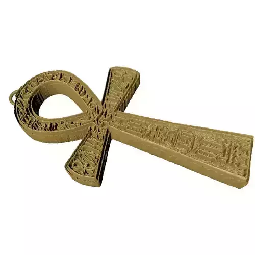 ankh amulet  3D print model