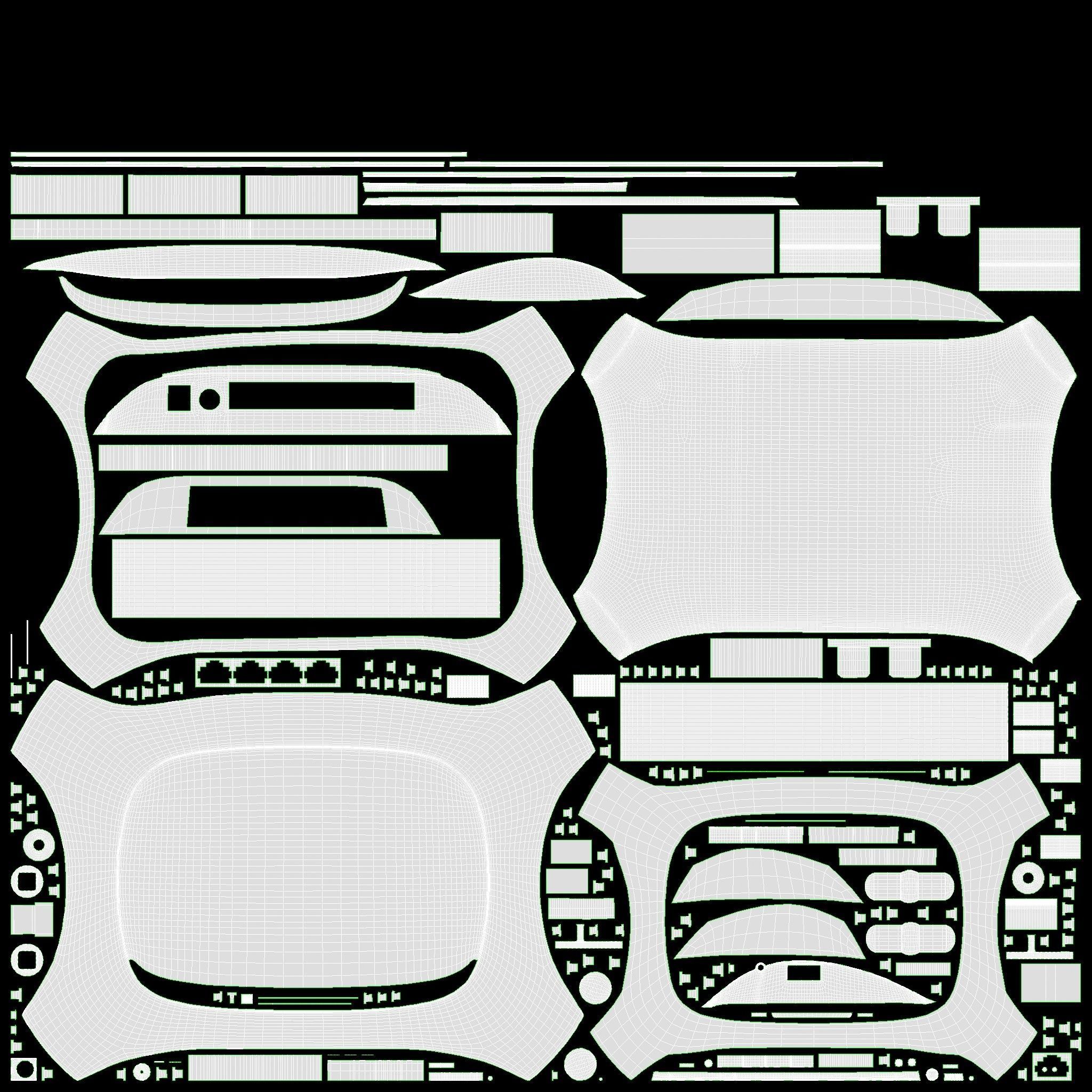 Wireless router dual band 3G-4G 3D model_21