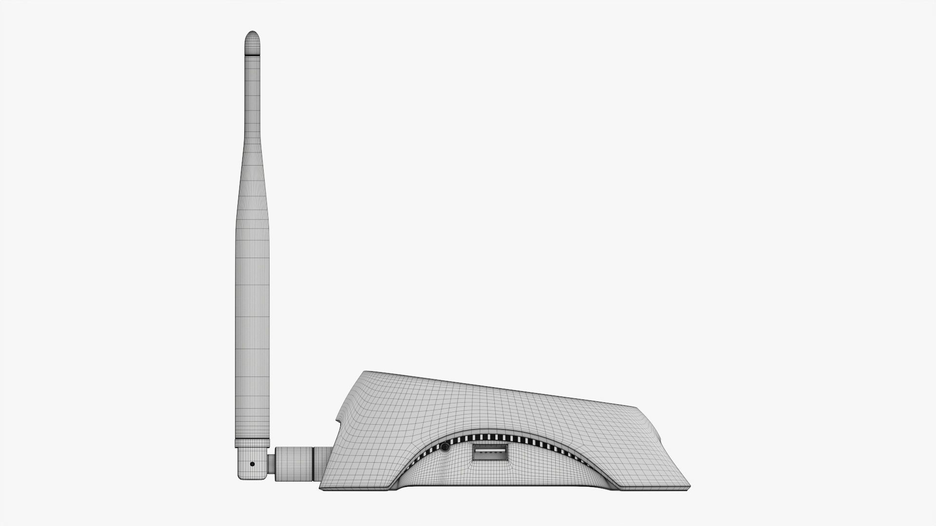 Wireless router dual band 3G-4G 3D model_12