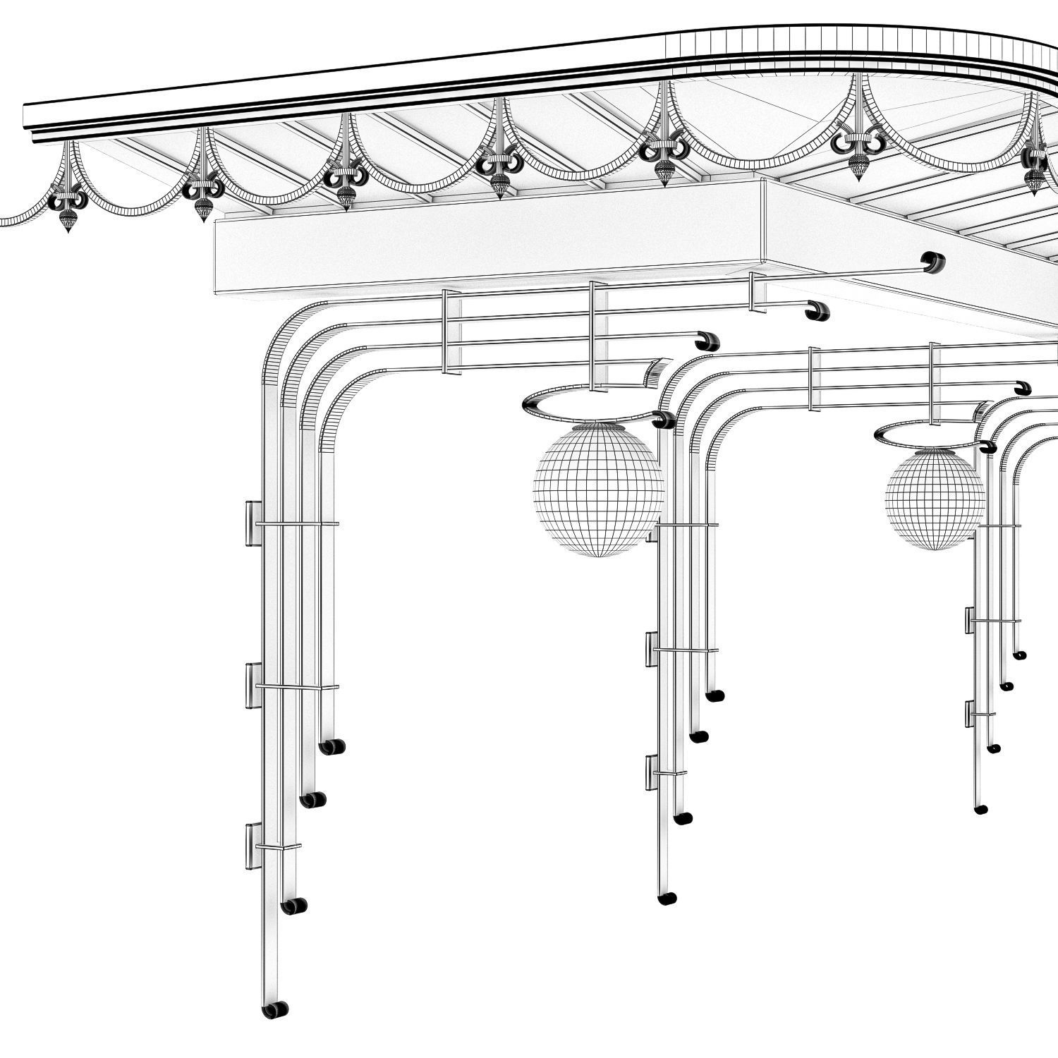 Canopy Door 3D model_3