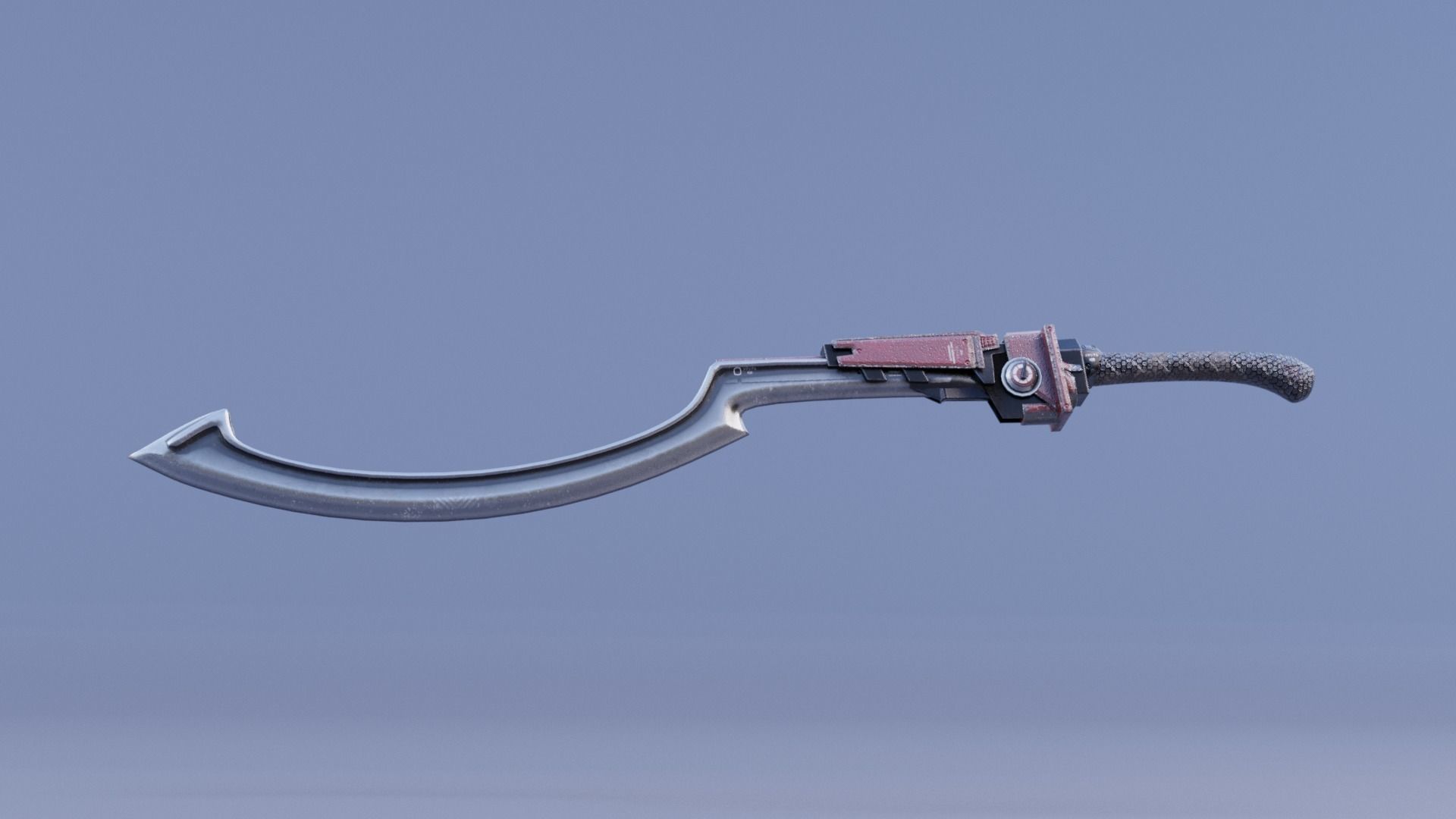 LOW POLY ROBOT -  ANUBIS  Low-poly 3D model_26