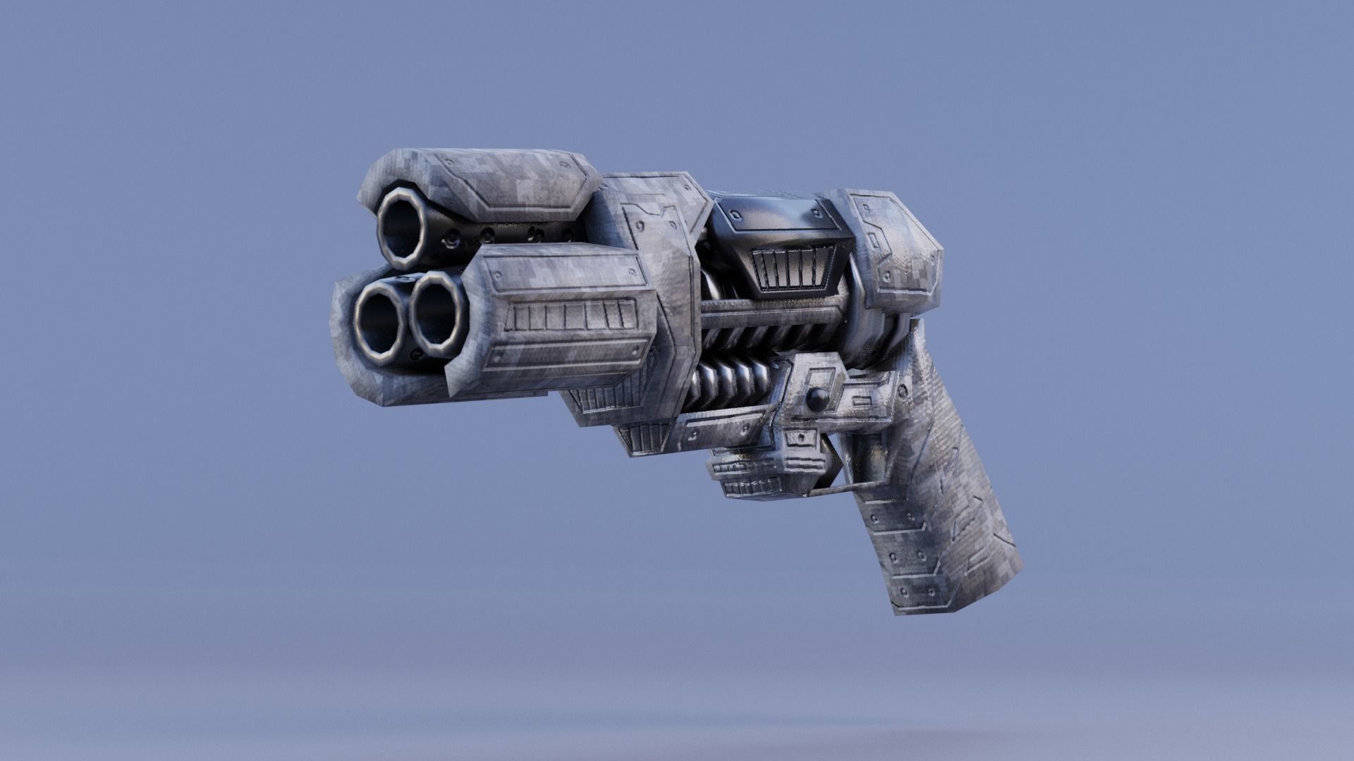 LOW POLY ROBOT -  ANUBIS  Low-poly 3D model_41