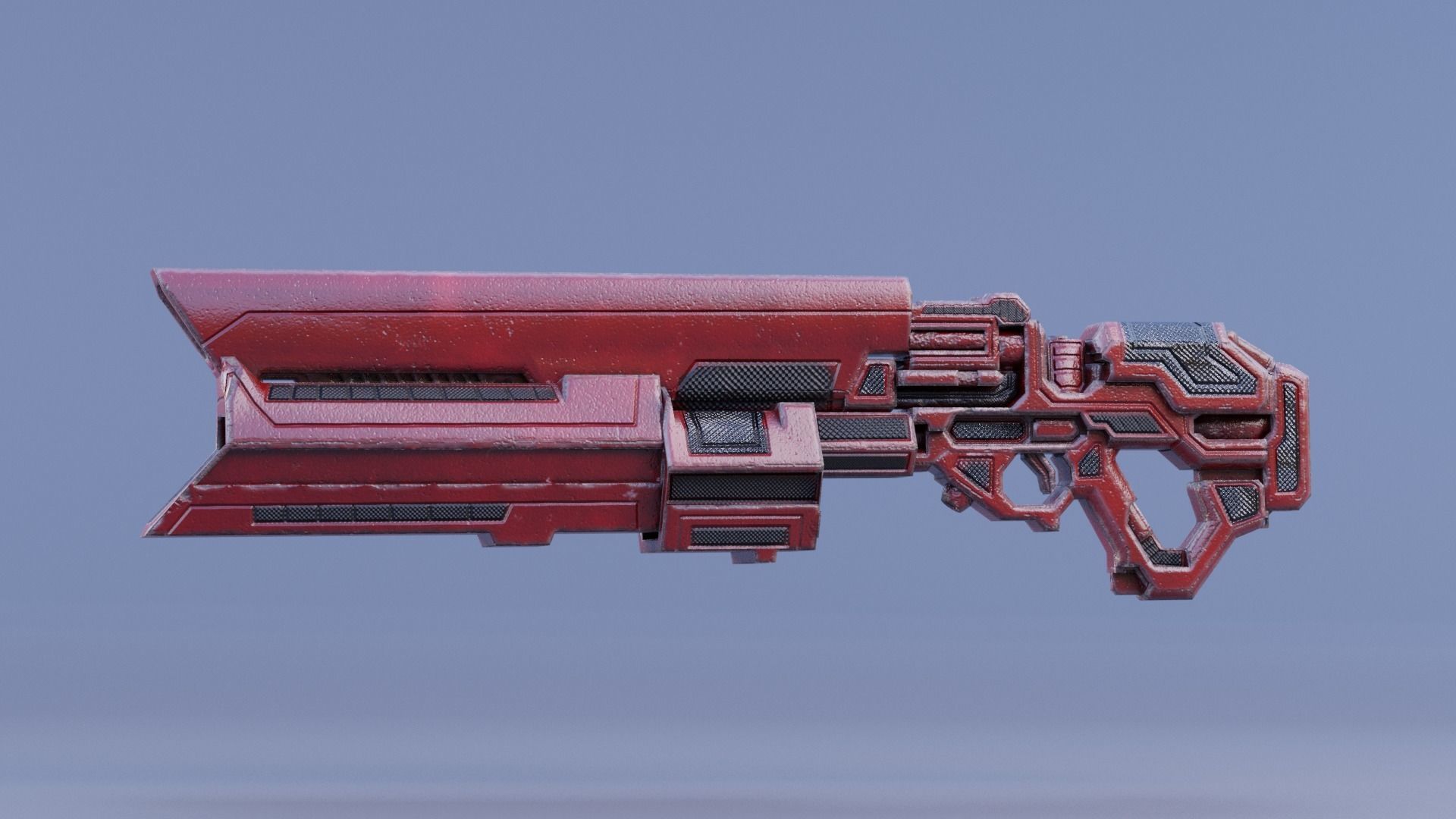 LOW POLY ROBOT -  ANUBIS  Low-poly 3D model_33