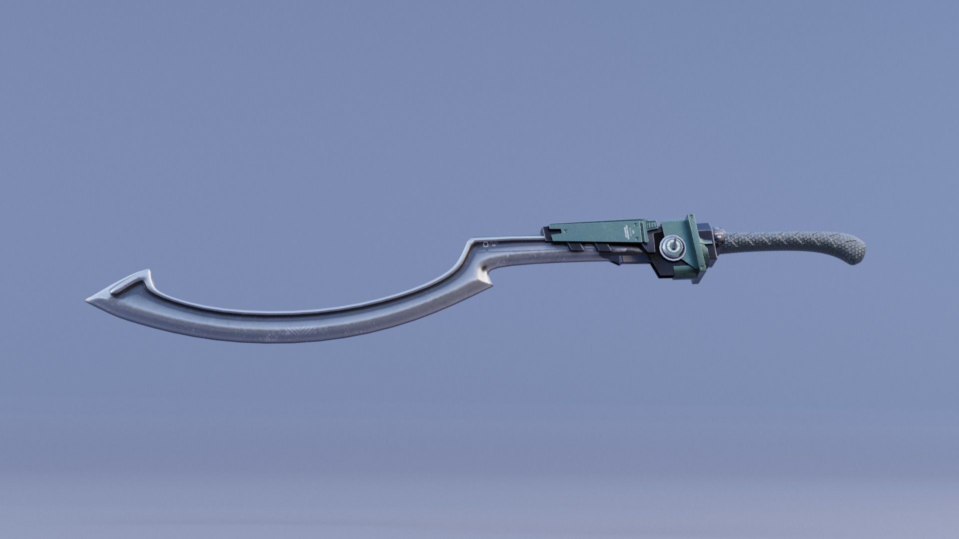 LOW POLY ROBOT -  ANUBIS  Low-poly 3D model_25