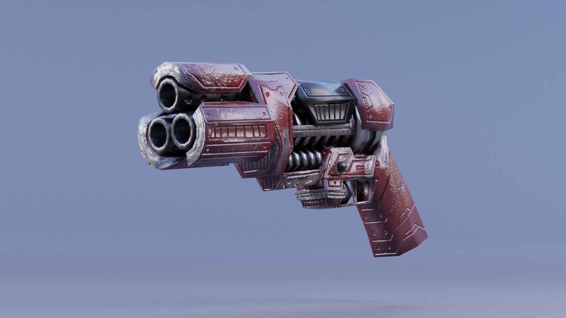 LOW POLY ROBOT -  ANUBIS  Low-poly 3D model_40