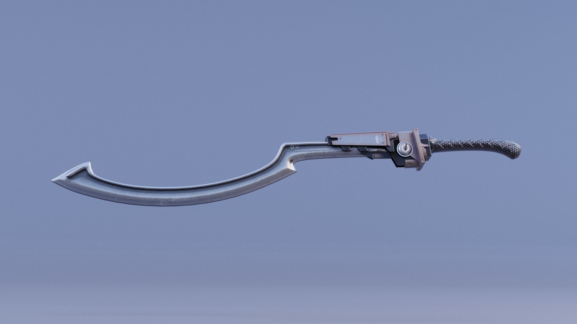 LOW POLY ROBOT -  ANUBIS  Low-poly 3D model_24