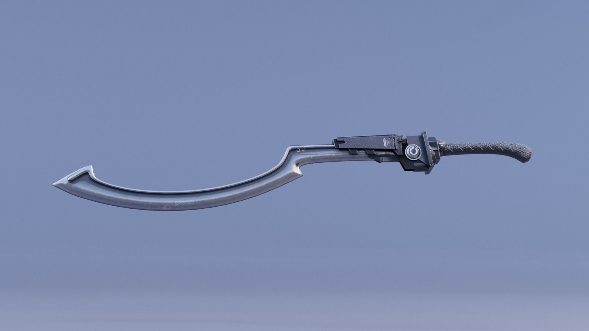 LOW POLY ROBOT -  ANUBIS  Low-poly 3D model_22