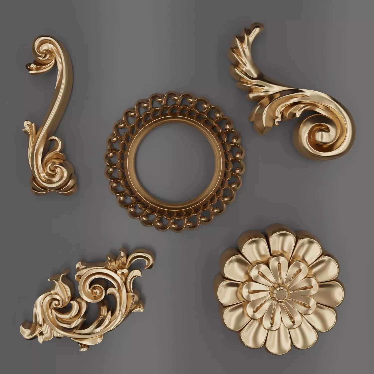 Trim Ornament 67 3D model_0